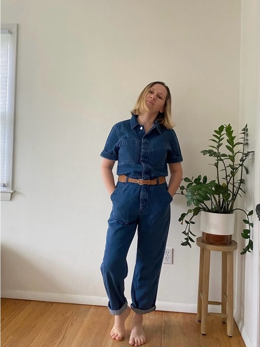 Everlane Denim Jumpsuit